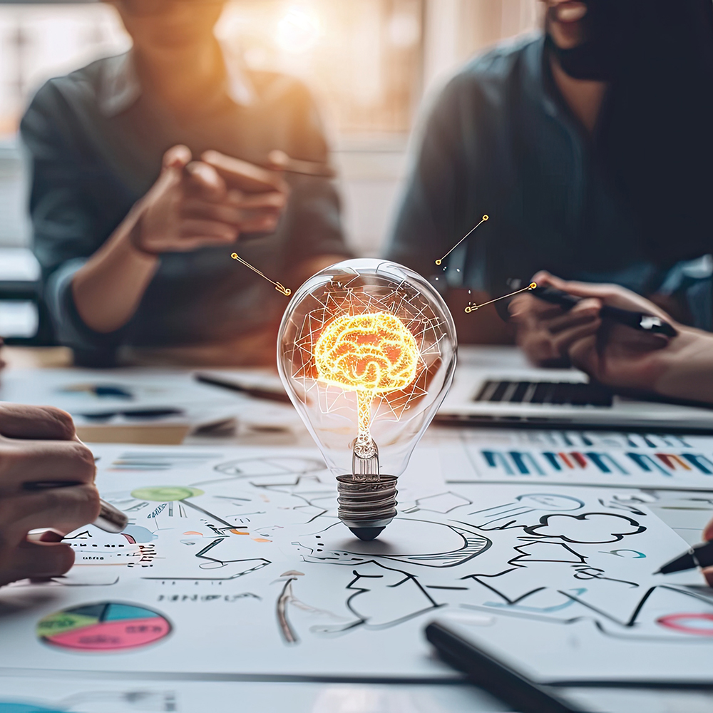 Bilde av møtevirksomhet om innovasjon